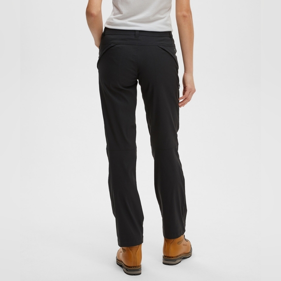 MEC Terrena Stretch Pants Hiking Black Size 4 Inseam 29.5" - Picture 14 of 14